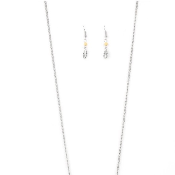 paparazzi On The Fly Yellow Necklace - Picture 5 of 5